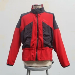 Vintage Marmot Fleece Jacket Mens Size M Red Polar - Picture 1 of 11