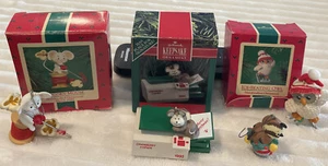4 Hallmark Keepsake ornamento vintage Natale - Foto 1 di 4