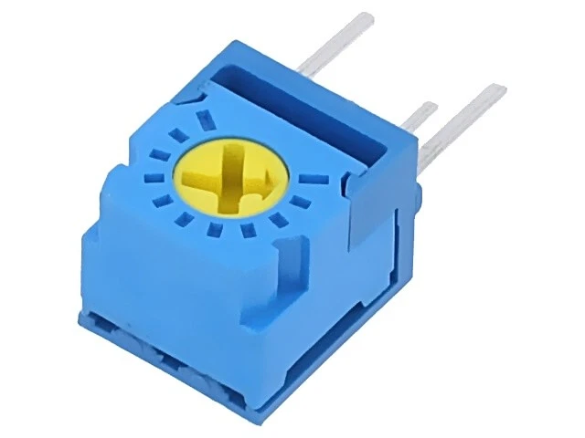 2X GF063S-B103K Potentiometer: für den Einbau 1-Drehung 10kΩ 500mW ±10% TOCOS - Image 1 of 1