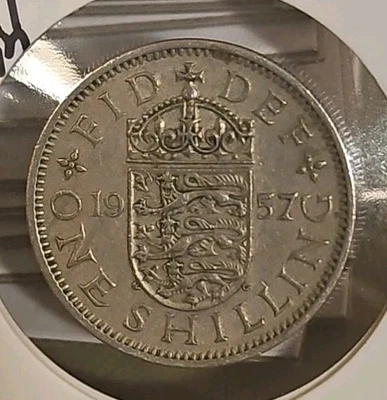 1957 Great Britain 1 Shilling - Image 1 of 2