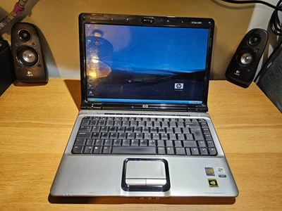 14" HP Pavilion dv2166eu AMD Turion Vintage Retro Legacy Windows XP Laptop - Image 1 of 4