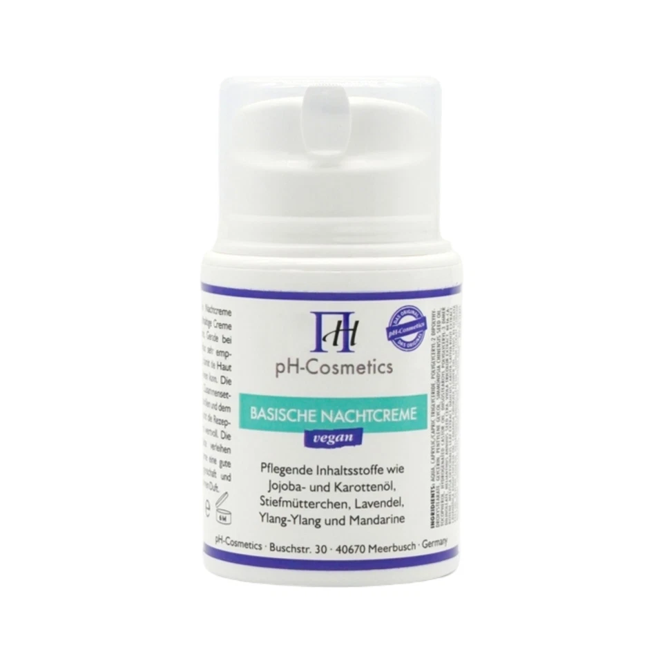 pH-Cosmetics - Basische Nachtcreme - 50 ml ( 630 EUR/L) + zufällige Probe - Bild 1 von 1