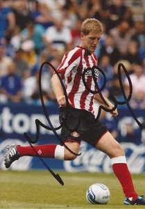 FOTO DE ACCIÓN 6x4 firmada por Michael Turner de Sunderland: + certificado de autenticidad - Imagen 1 de 1
