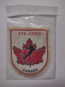 Vintage Ste Adele Canada Ski Patch 2.5" x 3" b - Picture 1 of 2