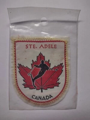 Vintage Ste Adele Canada Ski Patch 2.5" x 3" b - Image 1 of 2