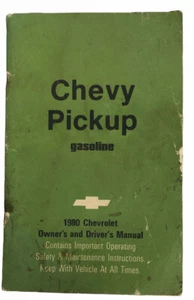 1980 Chevy Pickup Owners and Drivers Manual - Foto 1 di 5
