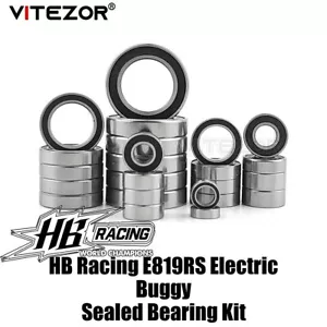 For HB Racing E819RS Electric Buggy Sealed Bearing Kit - Picture 1 of 4