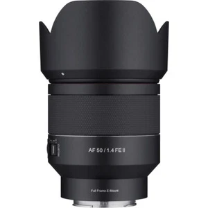 Lente de enfoque automático Samyang AF 50 mm f1,4 II - montaje Sony FE - Imagen 1 de 1