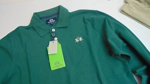 LA MARTINA POLO M/L COTONE NIDO D'APE AUTENTICA LOGOVERDE 46 125,00 - Foto 1 di 7