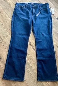 NYDJ Women 24W Barbara Bootcut Jeans Liftxtuck Tech Blue Denim Stretch NWT - Picture 1 of 13