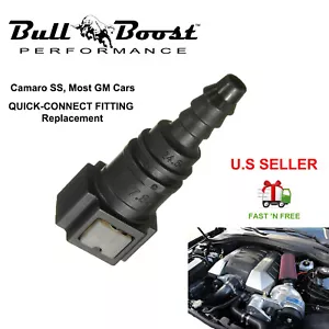 Adaptador de línea de montaje de conexión rápida de riel de combustible LS LS1 SS de 3/8” ID a 3/8” hembra - Imagen 1 de 2