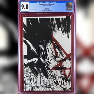 DEPARTAMENTO DE VERDAD #2 JASON SHAWN ALEXANDER BOCETO VARIANTE VIRGEN CGC 9,8 CASI NUEVO/MT - Imagen 1 de 1