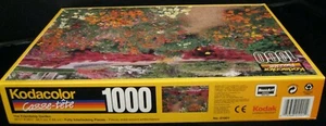 Rompecabezas LA AMISTAD JARDÍN FLORES 1000 PIEZAS NUEVO POR KODACOLOR A-53 - Imagen 1 de 2