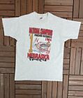 Nebraska Cornhuskers National Champions 1994 Vintage Grey T-Shirt Tee Size Large