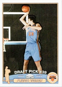 Slavko Vranes 2003-04 Topps cromo refractor novato RC #146 New York Knicks - Imagen 1 de 2