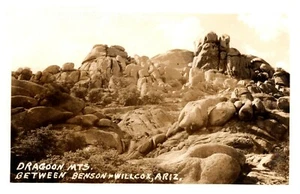 RPPC Dragoon Mountain tra Benson e Wilcox, Arizona #668 - Foto 1 di 2