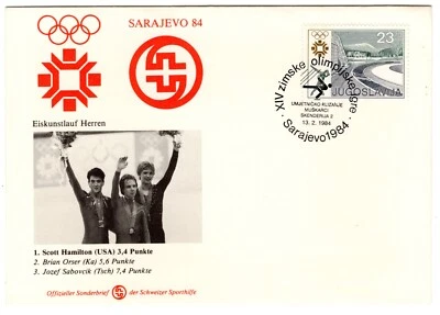 1984 Feb 13th. Commemorative Cover. Winter Olympic Games. Sarajevo. - Image 1 of 2