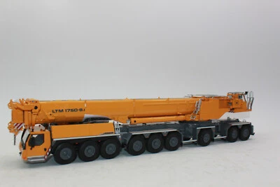 WSI 52-2019  54-2008 Liebherr LTM 1750 Mobilkran 9.1  gelb  1:50 NEU in OVP - Bild 1 von 4