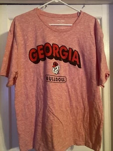 Ga Bulldogs Pink Shirt - Picture 1 of 2