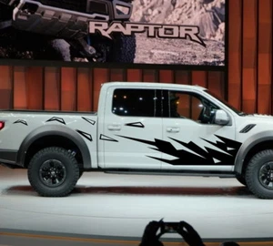 Car Decal Flash Splash 139'' for F-150 F-350 Vinyl Side Door Motor Sticker ZC895 - Bild 1 von 5