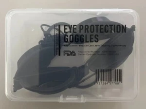 2 gafas de protección ocular PK láser médico/de laboratorio, bronceado, terapia de luz aprobadas por la FDA - Imagen 1 de 3