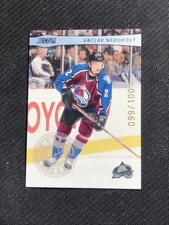 2001-02 TOPPS STADIUM CLUB VÁCLAV NEDOROST ROOKIE AWARD WINNER SILVER #ed 99/100