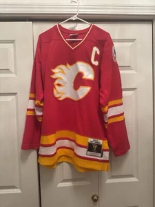 Calgary Flames Jersey Mitchell & Ness Lanny McDonald Stanley Cup 1989 Large NWT - Picture 1 of 8