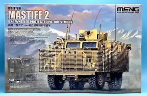 Meng SS-012 1/35 British Mastiff 2 6x6 Wheeled Protected Patrol Vehicle - Picture 1 of 2