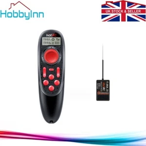 Funksteuerung Sender Reciever RC 6 Kanal HOTRC DS600 2,4ghz PWM Rec- Akku - Bild 1 von 7