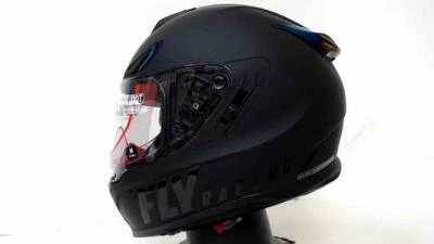 Casco de motocicleta Fly Racing Sentinel Recon adulto mediano mate negro azul cromo Foto 1 de 4