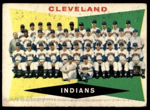 Cleveland Indians 1960 Topps #174 Cleveland Indians - Imagen 1 de 2