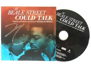 IF BEALE STREET COUND TALK Hand Signed FYC CD Nicholas Britell Best Score Promo - Picture 1 of 3