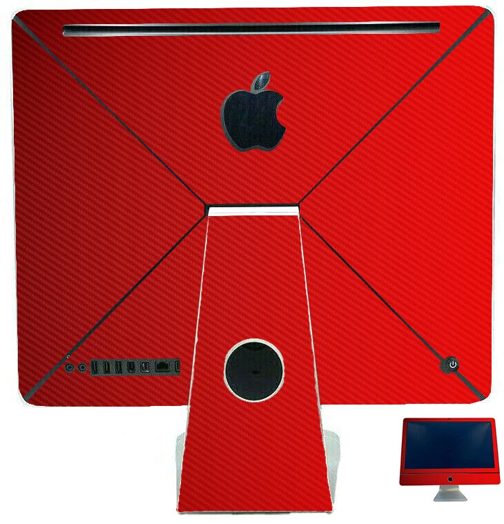 LidStyles Carbon Fiber Laptop Skin Protector Decal Apple iMac A1311 All in One - Image 1 of 1