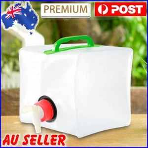 5-20L Collapsible Water Container with Spigot Folding Storage Carrier Camping AU - Picture 1 of 23