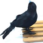 Black Crow Deterrent Crow Repel Vögel Simulation Crow Ornament Dekoration S