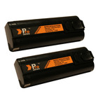 2  x replacement 1.5Amp 6v batteries for Paslode IM350 nickel-metal hydride