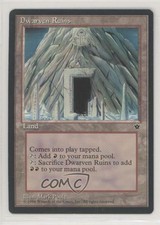 1994 Magic: The Gathering - Fallen Empires Dwarven Ruins 5h9