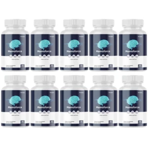 Memoforce Brain Booster for Memory Cognitive Health & Wellness - 10 Bottles - Picture 1 of 5