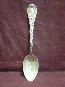 Durgin Sterling LOUIS XV SOUP SPOON 7" Monogram  AGI? - Picture 1 of 5