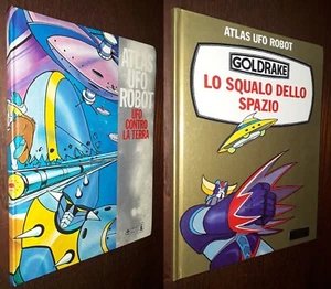 Atlas Ufo Robot, Ufo contro la Terra + Goldrake, Lo squalo dello spazio, Giunti - Foto 1 di 2