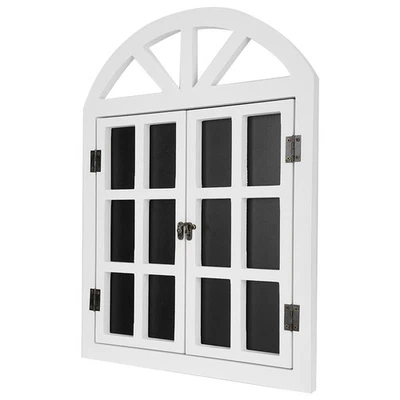 Wood Blinds Message Board Chalkboard Rustic Blank Window Wall Prompt Board - Image 1 of 4