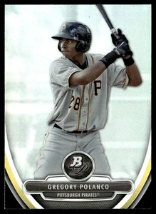 2013 Bowman Platinum Prospects Gregory Polanco Rookie Pittsburgh Pirates #BPP26 - Picture 1 of 2
