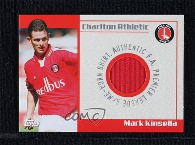 2002-03 Topps Premier Gold Camisas Usadas en Juegos Mark Kinsella Foto 1 de 2