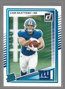 Tarjeta de novato con clasificación de patinaje Panini Donruss Cam 2025 🏈 New York Giants🏈 - Imagen 1 de 2