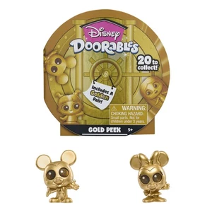Disney Doorables Gold Peek Mystery paquete de 2 con figuras sorpresa doradas - Imagen 1 de 2