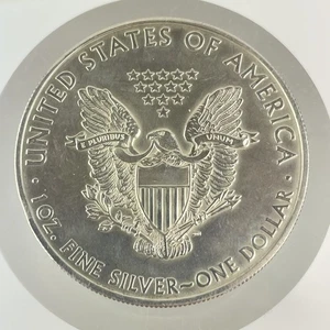 United States Of America US 2003 1oz Fine Silver Eagle Dollar Liberty Coin - Picture 1 of 4
