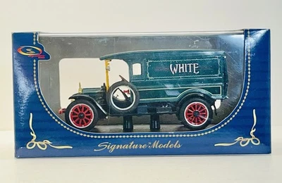 Signature Models 1920 furgoneta blanca 1/32 ¡NUEVA! Caja Original Foto 1 de 4