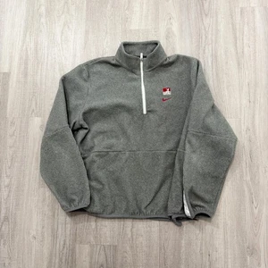 Nike Alabama Crimson Tide Fleece 1/4 Zip Erwachsene XL grau NCAA Fußball Pullover  - Bild 1 von 9