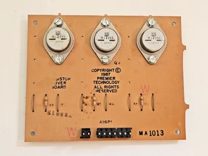 PARCA DRIVER TRANSISTER PRIMIER GOTTLIEB DIAMOND LADY SYSTEM 80B PINBALL A16 - Imagen 1 de 2