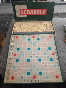 The Original Scrabble Board Game Vintage Complete - Picture 1 of 4